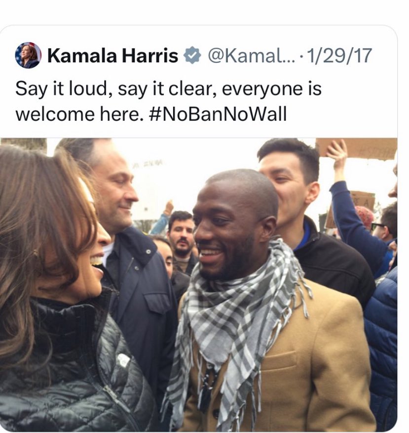 Scott Baio (@scottbaio) on Twitter photo Dear <a href="/KamalaHarris/">Kamala Harris</a> , it would be a shame if everyone saw this and it went viral! Dear <a href="/KamalaHarris/">Kamala Harris</a> , it would be a shame if everyone saw this and it went viral!
