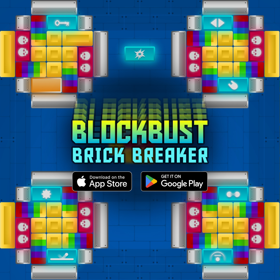 UdarStudio's tweet photo. BlockBust: Brick Breaker - New World &amp; Languages!

Explore the toughest challenge yet with World XIII and enjoy the game in Italian, Spanish, and Polish! Performance improvements and bug fixes ensure an even smoother gameplay experience — download the update now! #MobileGaming https://t.co/kxxdGqgpt2