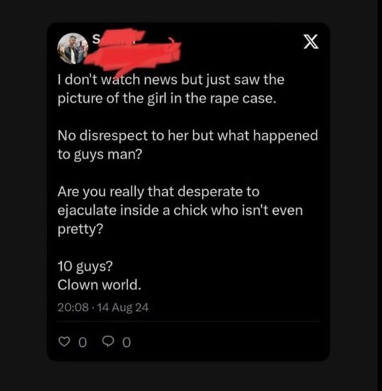 RealMaxtern's tweet photo. He thinks, he got a dark humour.
But in reality, he got a shit humour! https://t.co/YjeUWxB2ew