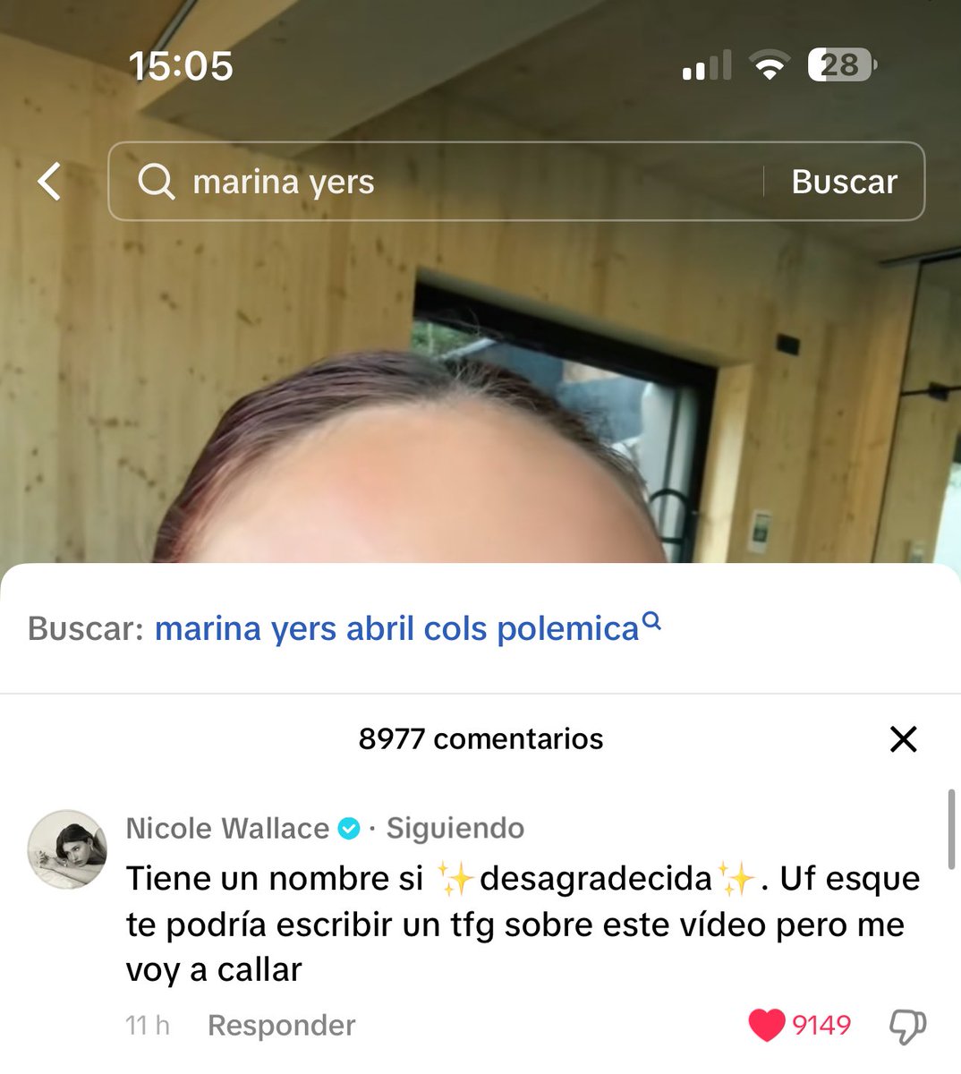 tmxcx23's tweet photo. Nicole responde al polémico de Abril cols. Pd: abril das muchísimo asco 🤮 #Trending #polemica #abrilcols #nicolewallace https://t.co/IuM5Dk4752