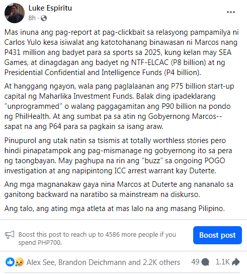 Luke Espiritu on the Yulo family saga.
