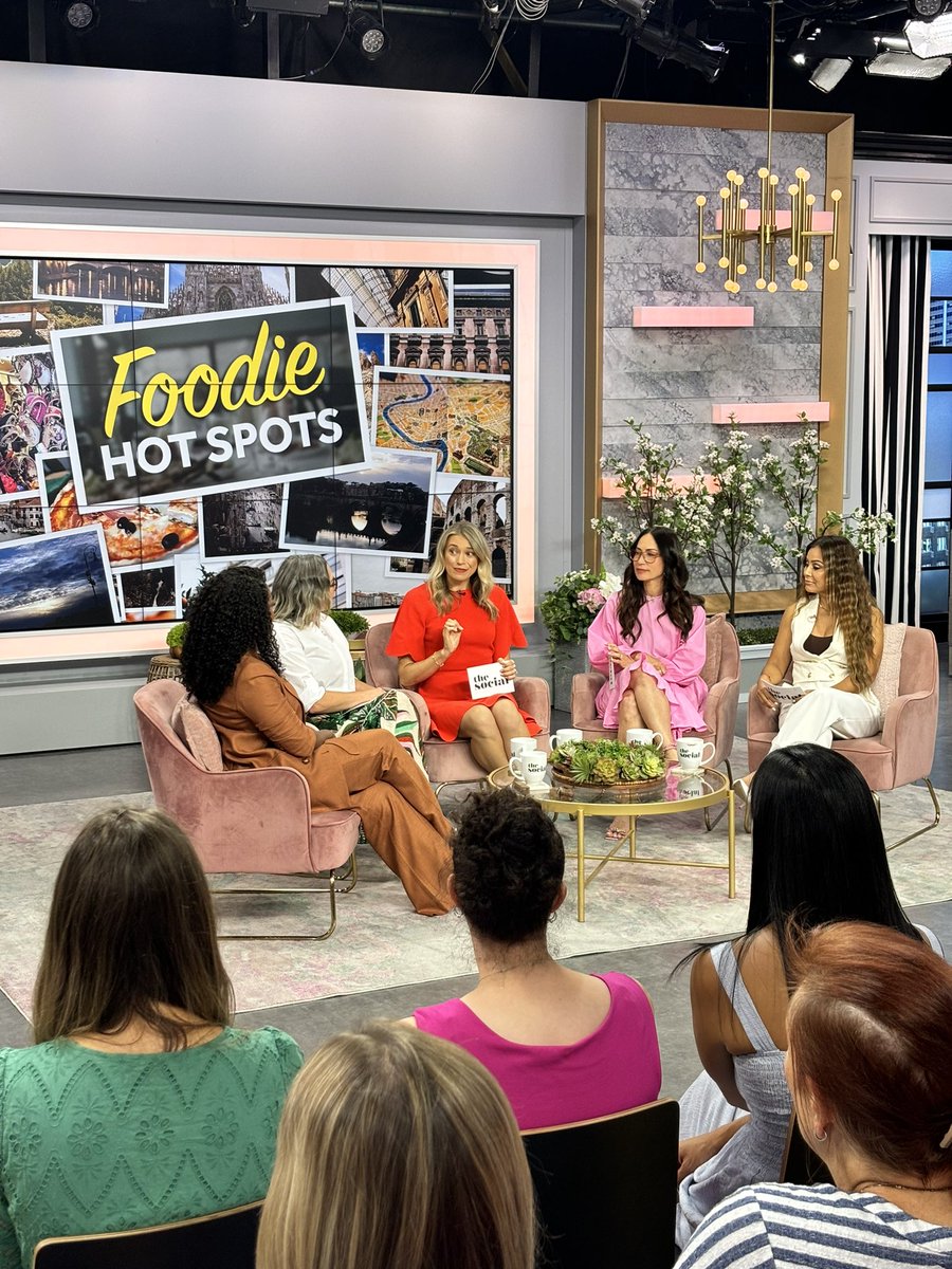 Wrapped my last travel segment for season 11 of CTV’s The Social yesterday… can’t wait for season 12!! #travelexpert #travelhost #travel