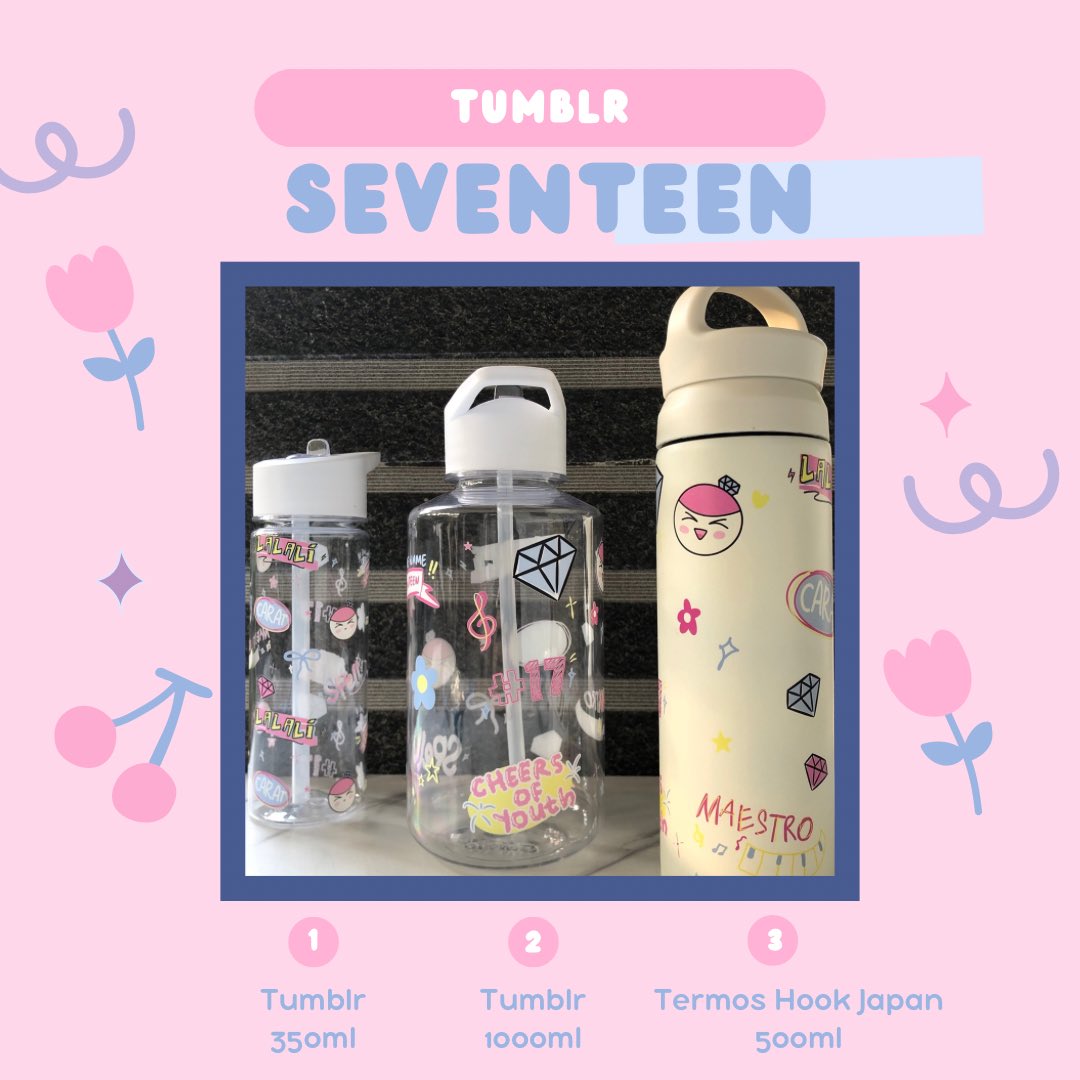 weforyouu_'s tweet image. [rts &amp;amp; like are appreciated]
help rt!

Seventeen Tumbler&amp;amp;Die Cut Sticker🩷🩵
—
po period : 15/08- 25/08 with limited quantity. 
order form :

forms.gle/SF9QjNinDRHA5w…

more details on form.

#seventeen