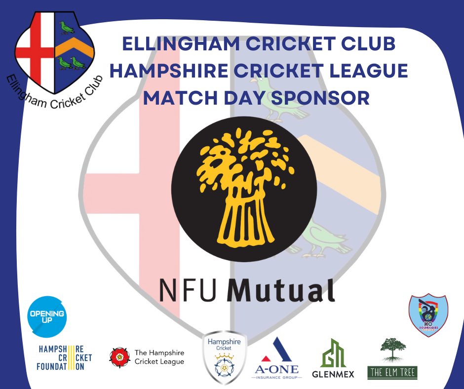 🔵🗞 TEAM NEWS 🗞🟡

Here’s how our sides line up for their GW15 <a href="/hantscl/">Hampshire League</a> fixtures this Saturday. 

A derby double header as the 1s host <a href="/VerwoodCC/">Verwood Cricket Club</a> in their Division 3 (South) home fixture with the 2s away at Potterne Park. 

Go well, lads! 

#MEGA 🔵🟡

Matchday Sponsor <a href="/nfum/">NFU Mutual</a>