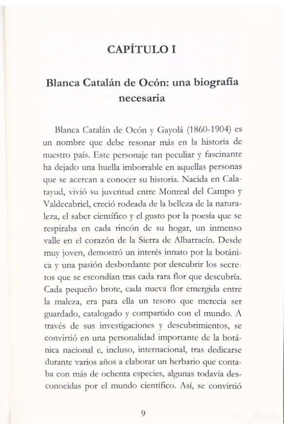 Ya se puede adquirir, en cualquier librería, el libro que recoge las vivencias y logros científicos de una de nuestras naturalistas  más queridas. El relato de de una vida rodeada de naturaleza, arte y poesía.
🌿Blanca Catalán de Ocón. La primera botánica española🌿