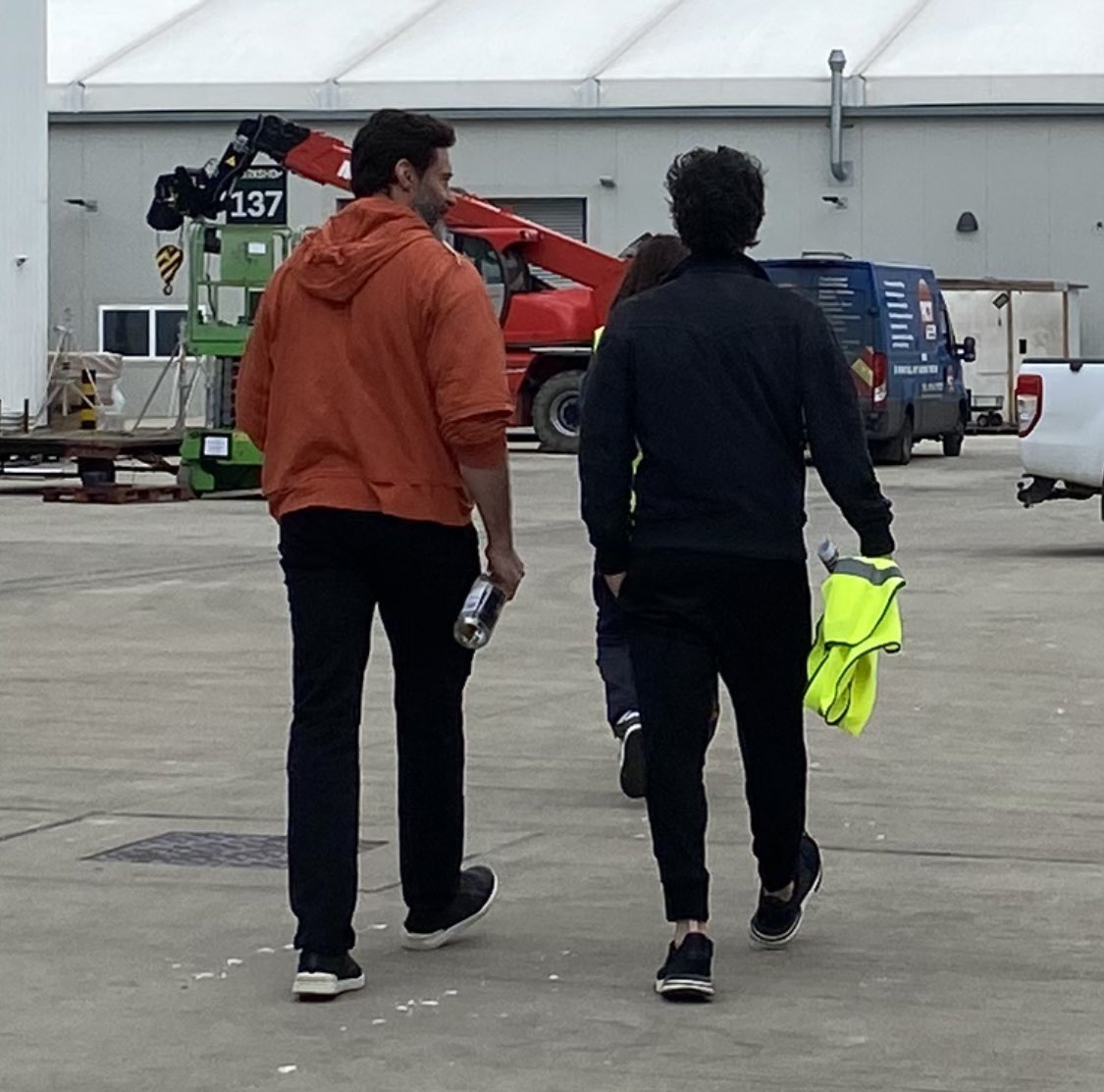 RealHughJackman's tweet photo. It was May 22, 2023. Day 1 of filming Deadpool and Wolverine. I remember clearly. The opportunity to visit Logan in a whole new world. It was inspiring and truly terrifying. But the second I walked on set with my brothers @ShawnLevyDirect and @VancityReynolds I knew I was, we were,  in for the ride of our lives. And ohhhh man, it is!
