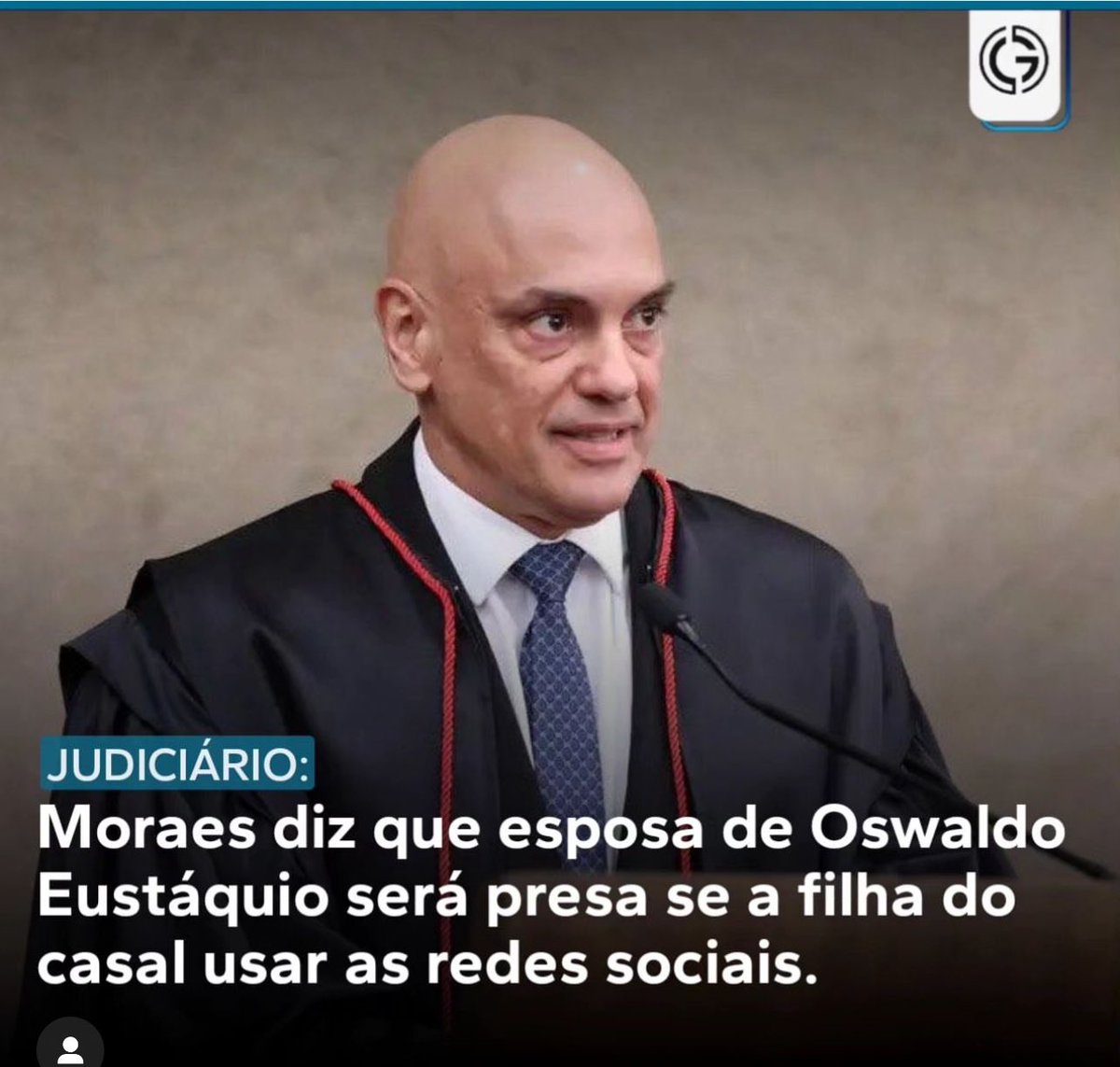 javapatriota's tweet photo. E aí @alexandre ? Até qdo? Prenda o @LulaOficial , @FlavioDino entre outros! Prenda tua mulher q sabe das tuas falcatruas e fica quieta, usufruindo do dinheiro sujo que tu ganha!! Não existe um que plante e não colha! Aguarde Xandão, de Deus ninguém foge!!! https://t.co/Y66os90Cj3