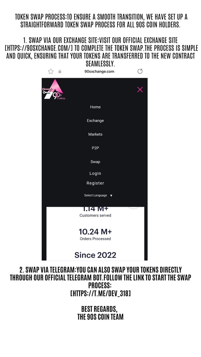 90s Crypto Exchange tweet media