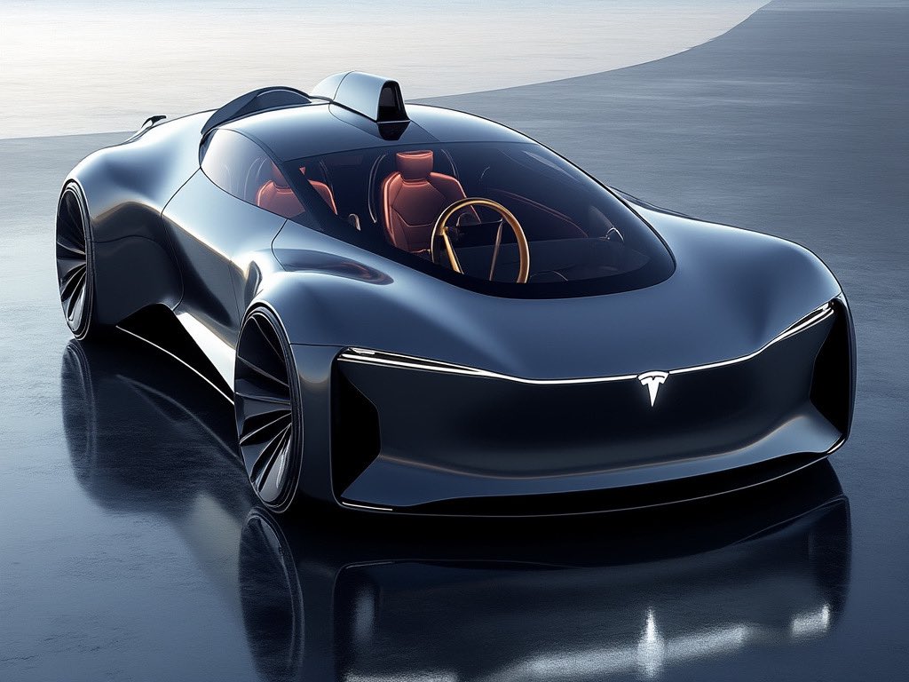 SmartRobotsRev's tweet image. Asked #GROK2 what #future #tesla might look like