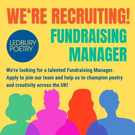 Ledbury Poetry (@ledburypoetry) on Twitter photo We're looking for an outstanding Fundraising Manager to join our team. Have a look on our website under Job Opportunities for all the details ledburypoetry.org.uk Closing Date 6.9.24 <a href="/ace_midlands/">ACE Midlands</a> <a href="/ace_national/">Arts Council England</a> <a href="/CultureCentral/">Culture Central</a> We're looking for an outstanding Fundraising Manager to join our team. Have a look on our website under Job Opportunities for all the details ledburypoetry.org.uk Closing Date 6.9.24 <a href="/ace_midlands/">ACE Midlands</a> <a href="/ace_national/">Arts Council England</a> <a href="/CultureCentral/">Culture Central</a>