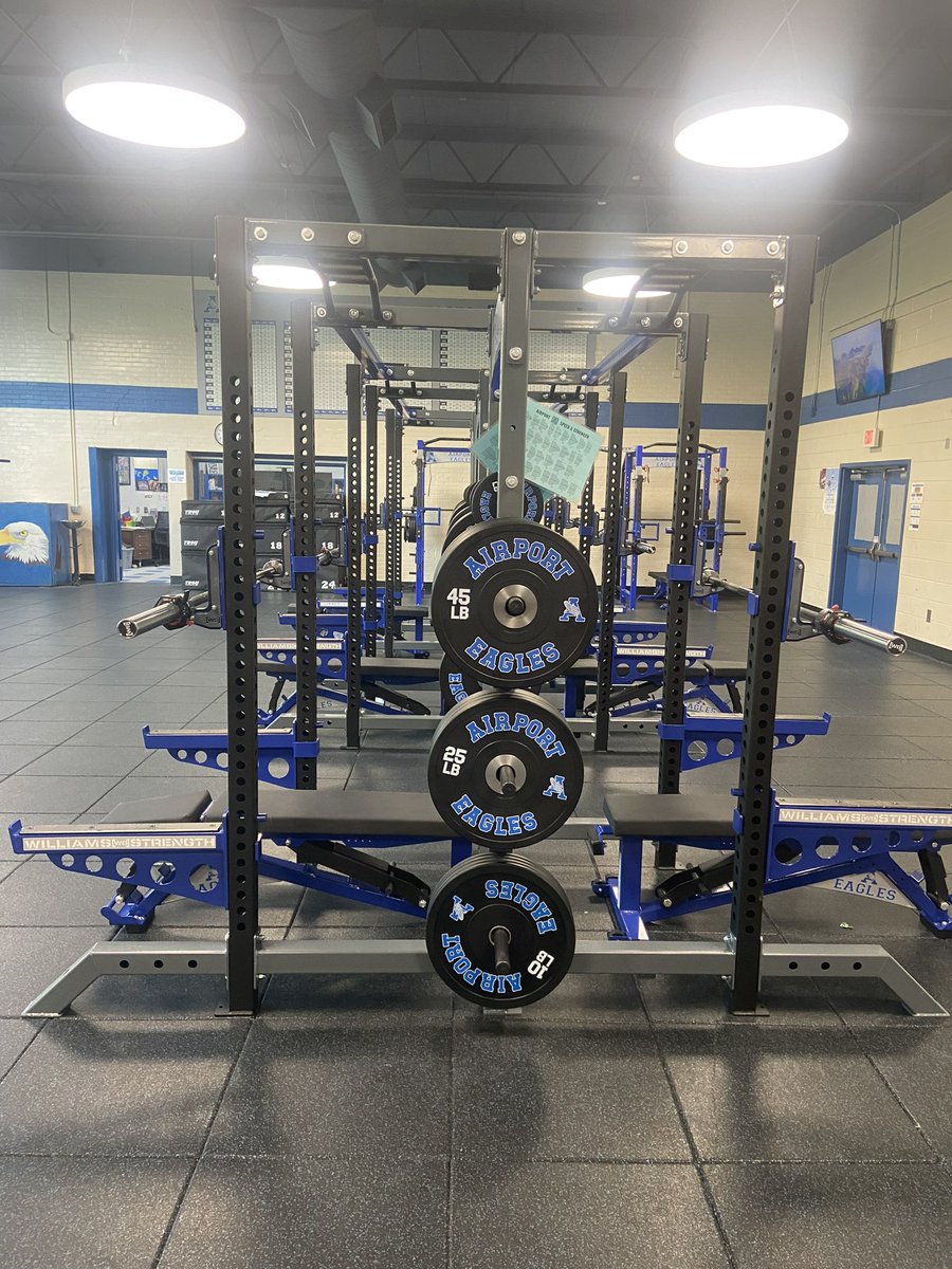 Thank you to last year’s 2023-24 Blue and Silver sponsors for making Phase 1 of the weight room project a success!!! We appreciate you! 🦅