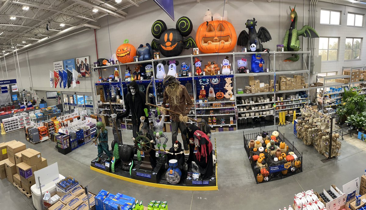 All set with your Halloween needs in 2848 North East Lowe’s – be sure to stop by this weekend before all of this year’s new &amp; trending customer favorites are all bought up. <a href="/DCT0813MD/">Dante Thomas</a> <a href="/BlueBoxR1/">@BlueBoxR1</a> <a href="/DanielH2848/">Daniel Humphrey</a> <a href="/Heather02066814/">Heather Randolph</a> <a href="/MYoungsonLowes/">Michael Youngson</a> <a href="/BenitoKomadina/">Benito.Komadina@Lowes</a>