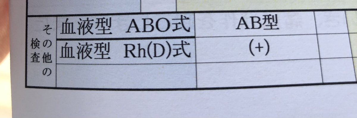人生26年目にして遂に自分の血液型が判明したと思ったら想像の斜め上すぎる🐋