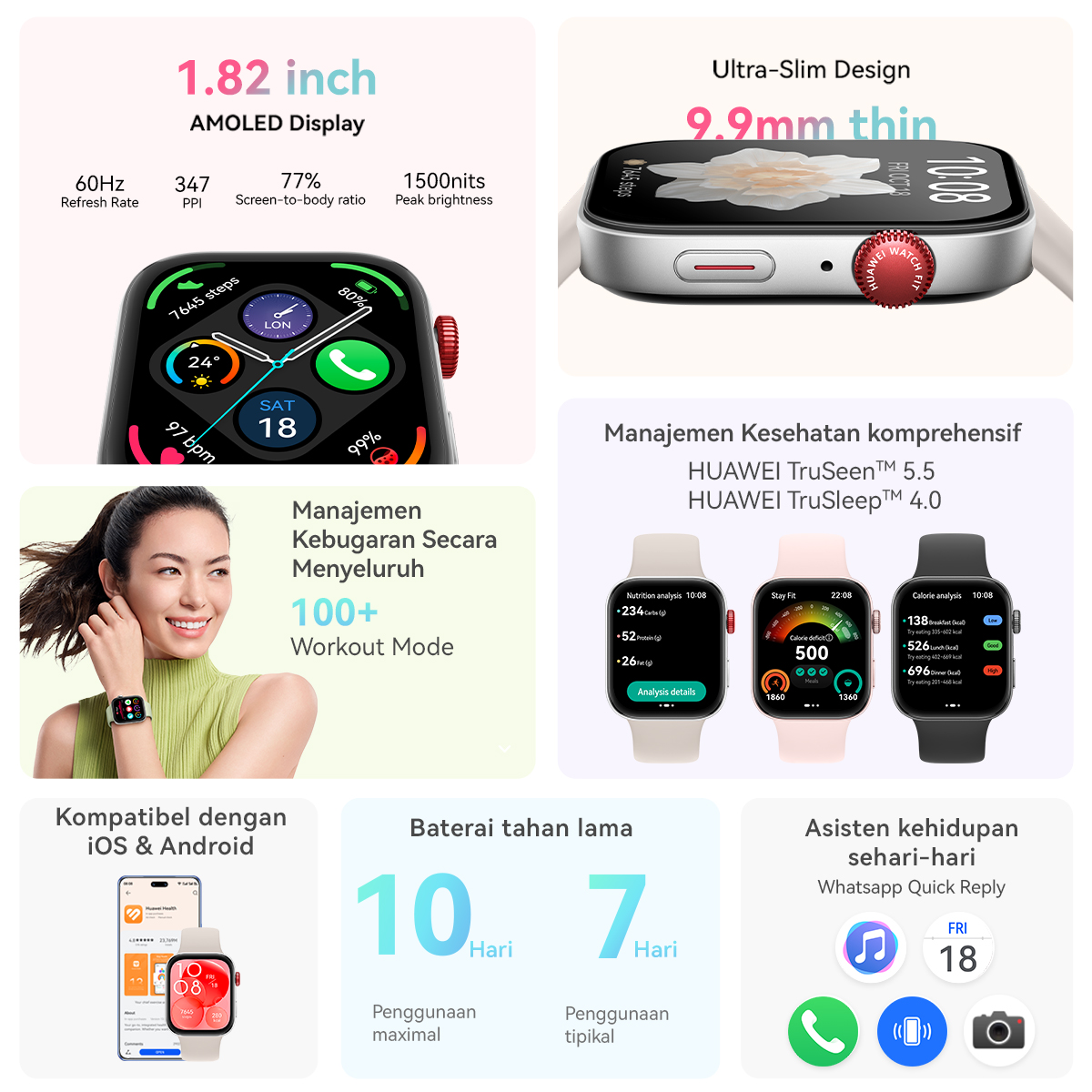 alterdiaz's tweet image. HUAWEI WATCH FIT 3 Smartwatch | 1.82" Ultra-slim | 10 Days Battery
s.blibli.com/GNtk/bt8kl3zy
.
#huawei #watch #watchfit #fit #blibli #surabaya 
#sidoarjo #gresik #kekinian #terkini #hits
#viral #trend #trending #fyp #surabayaviral #sidoarjoviral #gresikviral #surabayahits