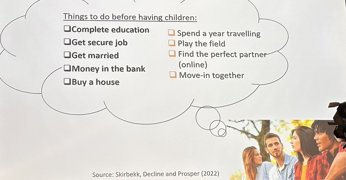 Sarah Martins da Silva (@smds_research) on Twitter photo Thought provoking talk about declining global fertility and many reasons why #NFS2024 Education, rising costs of real estate, childcare costs, religion and marriage all important <a href="/VSkirbekk/">Vegard Skirbekk</a> <a href="/ZCJohnston/">Dr Zoë Johnston</a> <a href="/profdicanderson/">Richard A Anderson</a> Thought provoking talk about declining global fertility and many reasons why #NFS2024 Education, rising costs of real estate, childcare costs, religion and marriage all important <a href="/VSkirbekk/">Vegard Skirbekk</a> <a href="/ZCJohnston/">Dr Zoë Johnston</a> <a href="/profdicanderson/">Richard A Anderson</a>