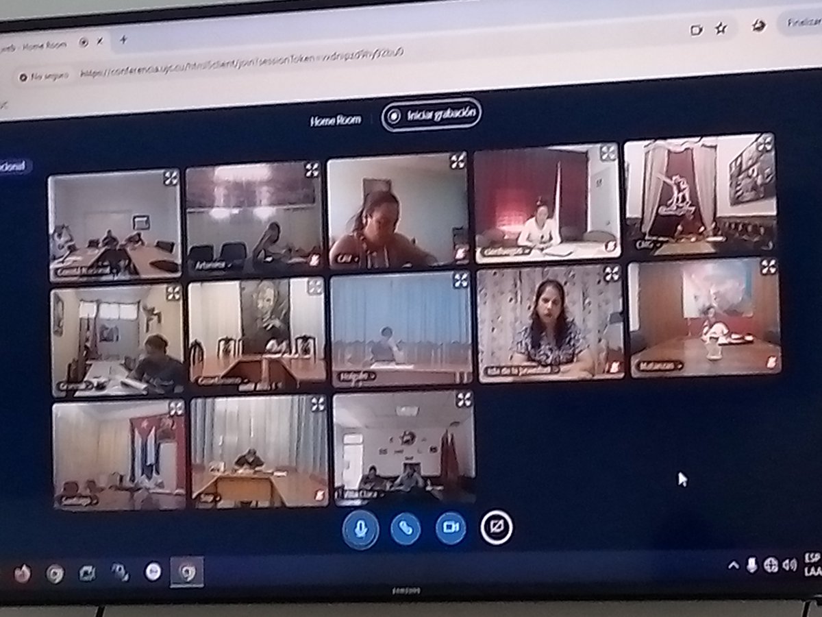 Presidió está semana <a href="/MeyvisEstevezE/">Meyvis Estevez Echevarría</a> 1era Secretaria del Comité Nacional de la <a href="/UJCdeCuba/">UJC de Cuba</a> videoconferencia país para la evaluación de los principales indicadores de la organización ✍🏻💪🏻🇨🇺