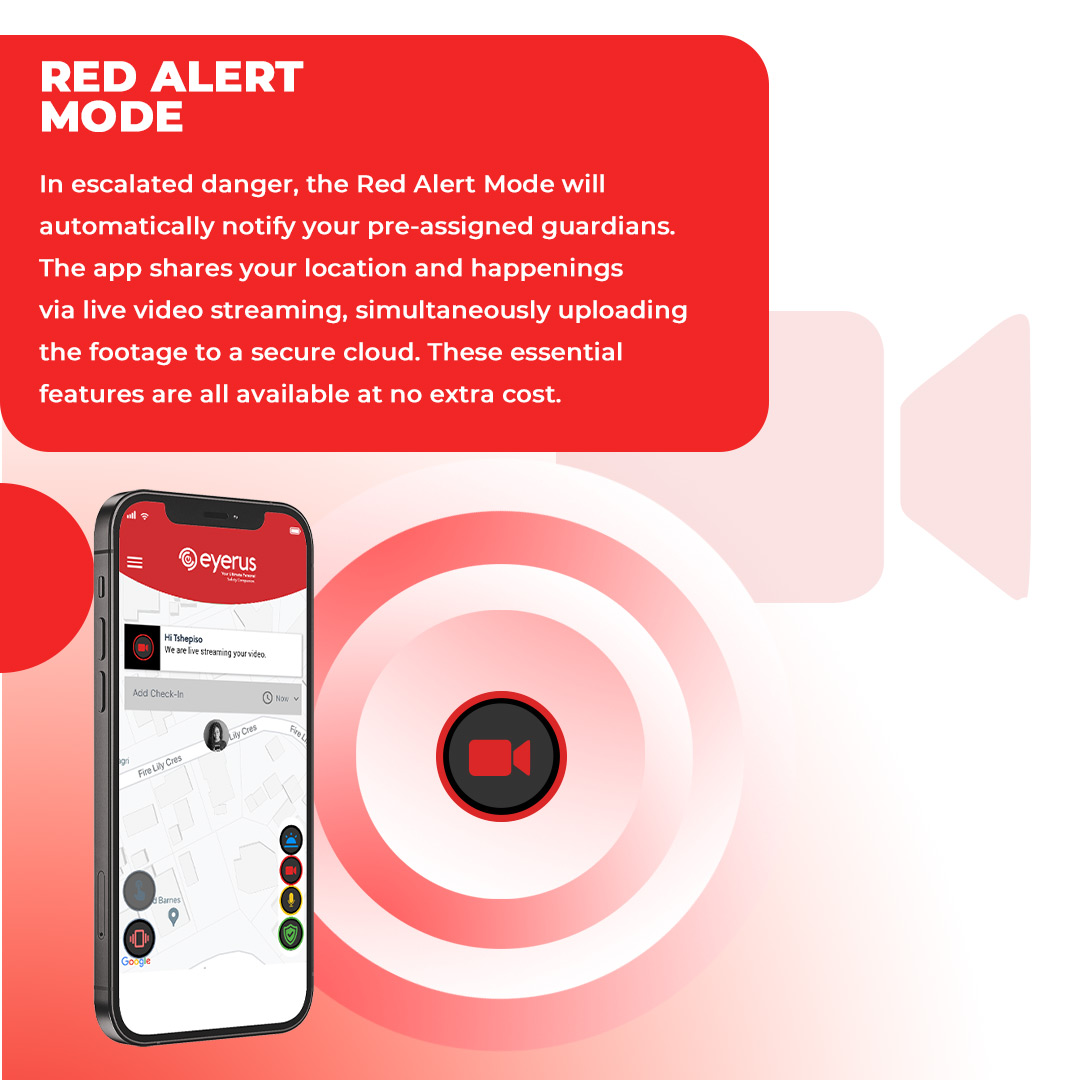 Eyerus_app's tweet photo. Unlock peace of mind with Eyerus๐ฆ enjoy our free personal safety features today๐จ
#eyerusapp #safetyapp #personalsafety #freefeatures #safersouthafrica #saferworld https://t.co/77AH2MjjlD