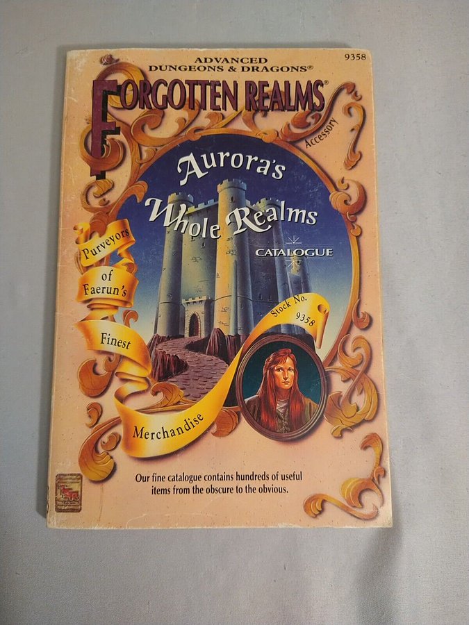 One of my favorite books for character gear for D&D - Aurora's Whole Realms Catalogue. It is like an early Sears Roebuck & Co. Catalog for the fantasy world.