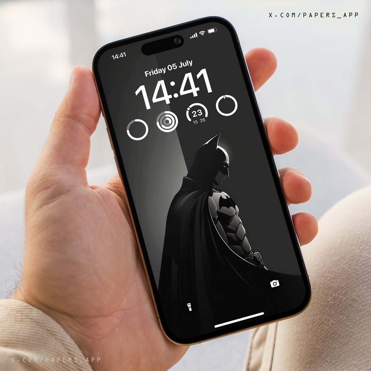 Papers_app's tweet photo. Batman Minimal 🖤 https://t.co/cdXg8maAK9