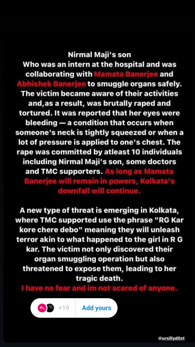 po8head's tweet photo. Shame On Bengal
Shame On @MamataOfficial 
West Bengal is Already In the Dark Hours of nuisance activities it's Medica system is in Gr8 Danger.
@MamataOfficial being The Woman CM U Should be Have some Shame of being an woman and cm Of Bengal.
She should Resign 
President's Rule https://t.co/nEuFjgkvBv