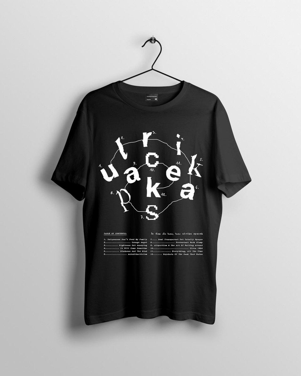Tough Love (@toughlove) on Twitter photo MO DESIGN - swish new Ulrika Spacek t shirts - available only on imminent North American/Mexico tour <a href="/ulrikaspacek/">Ulrika Spacek</a> MO DESIGN - swish new Ulrika Spacek t shirts - available only on imminent North American/Mexico tour <a href="/ulrikaspacek/">Ulrika Spacek</a>
