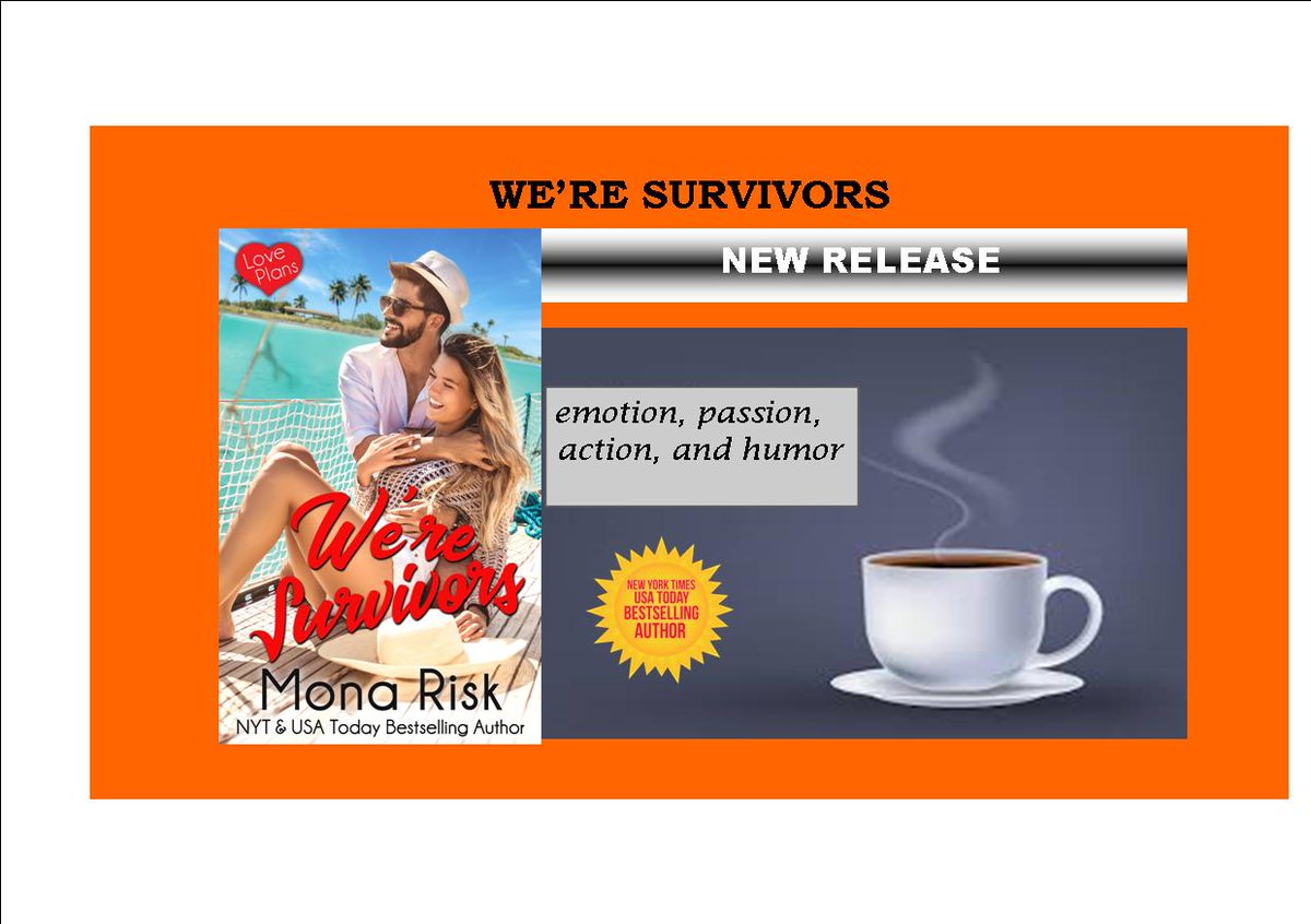 Mona Risk (@monarisks) on Twitter photo #NewRelease We’re Survivors amazon.com/dp/B0D446NQYL Chris, the surgeon injured in Iraq and Angely, the bride jilted at the altar by his selfish brother. But she’s now Chris’s PT and has to be professional. <a href="/gr8authors/">Authors United</a> @mimibarbour <a href="/mimisgang1/">Authors Billboard</a> #romcom #RomanceReaders #NewRelease We’re Survivors amazon.com/dp/B0D446NQYL Chris, the surgeon injured in Iraq and Angely, the bride jilted at the altar by his selfish brother. But she’s now Chris’s PT and has to be professional. <a href="/gr8authors/">Authors United</a> @mimibarbour <a href="/mimisgang1/">Authors Billboard</a> #romcom #RomanceReaders