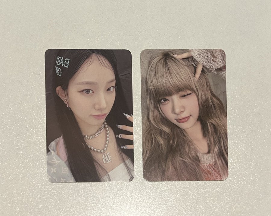 wts lfb ph

Le Sserafim Easy Photocard
Php 110 each

• onhand
• prio payo or 1 week with DP
• dm to claim

MOD: j&amp;t direct 

Help RT please!
🏷️ kazuha eunchae
