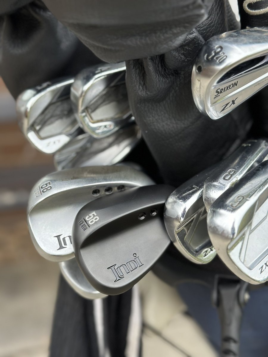 Welcome to the bag! <a href="/indi_golf/">Indi Golf</a> 

Fresh #KingsOfSpin ⚙️🔥