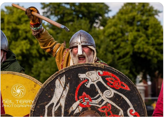 TheVikingsUK's tweet photo. Ever wondered what it was like to be a Viking? Now’s your chance to find out! Watch epic battles, explore Viking camps, and dive into the rich history of the Norsemen.
Early bird tickets are still available until Friday! Don’t miss this epic adventure!
 https://t.co/mYn3DpPa5h https://t.co/GPg2qCpCCR