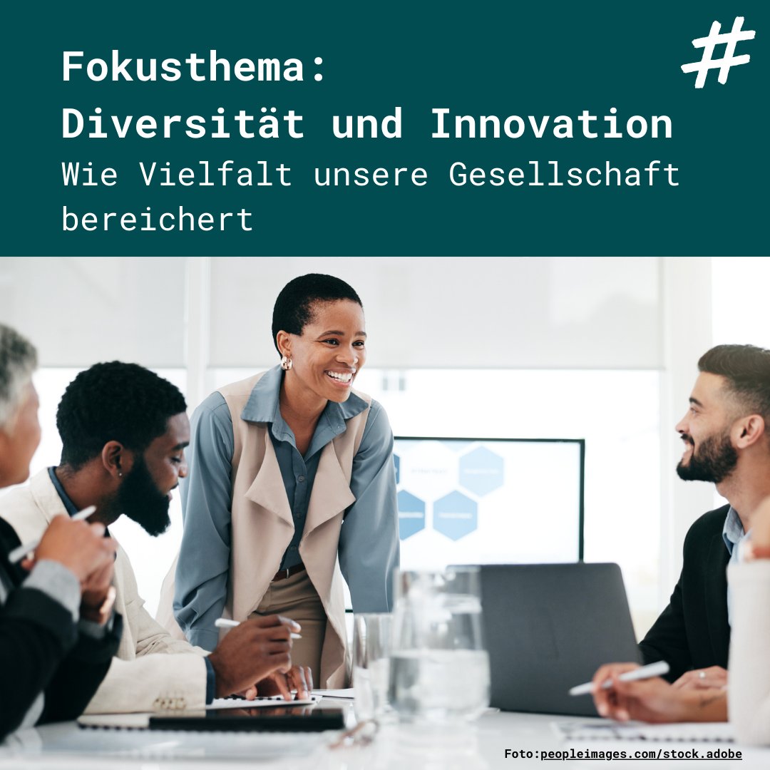 Auf unserer Plattform #InnovativeFrauen gibt es ein neues Fokusthema: #Diversität und #Innovation: Wie #Vielfalt unsere Gesellschaft bereichert. Jetzt reinlesen: innovative-frauen.de/magazin/fokust…
