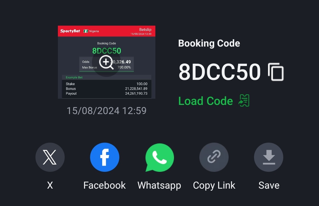 MayitBeNow's tweet photo. Draw/Over 2.5 is classic. We might just be winning this one. From Thursday to Sunday.
Flex.Edit.Split.Share
Goodluck🤞🏾
#MayitBe #MayitBeNow Jarden Smith Portable Fulham Mauricio Pochettino Lookman EFCC GTbank Barcelona Fofana #IghodaloInDanger Neymar Rain WAEC Timaya #Osimhen https://t.co/E9oBSu41wx