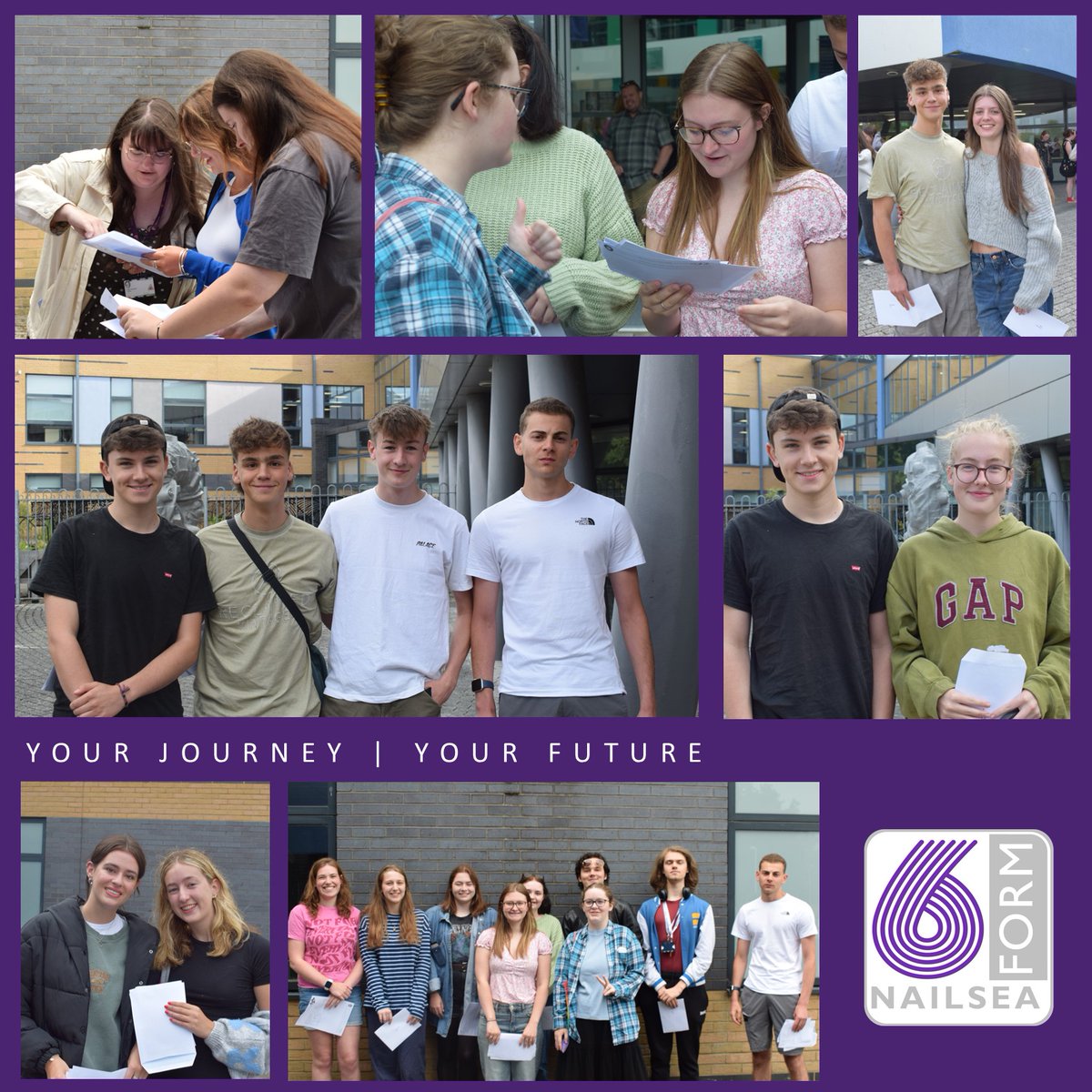 nailseaschool's tweet photo. YEAR 13s - JUST WOW!!!!
Some amazing achievements from Nailsea Sixth Form this morning - we are totally blown away!  
You have been an amazing year group and we are so unbelievably proud of you ALL! 

The future is yours - #yourjourneyyourfuture

PICS -  https://t.co/Va5E4IhWBz https://t.co/cVUVBeMaWU