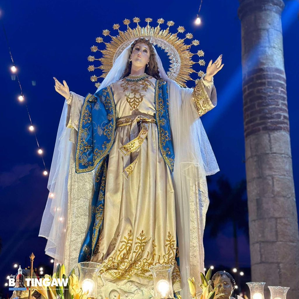 angbatingaw_'s tweet photo. ๐๐๐๐๐๐๐๐๐ ๐๐๐: Prusisyon sa Dakilang Kapistahan ng Pag-aakyat sa langit sa Mahal na Birheng Maria, kaluluwa at katawan.
#PistangAsuncion2024 #DSPSA #AngBatingaw https://t.co/i4W42dT5qb
