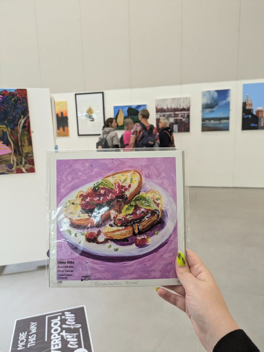 LpoolArtFair's tweet photo. Prints £50 and under at Liverpool Art Fair✨

We have a few days left at the Royal Liver Building. Own a piece of incredible north west art with our affordable print selection.

Open 12pm-6pm right through until Sunday.
📍Royal Liver Building
https://t.co/QOUb3AU4lO https://t.co/4xzouhzITf
