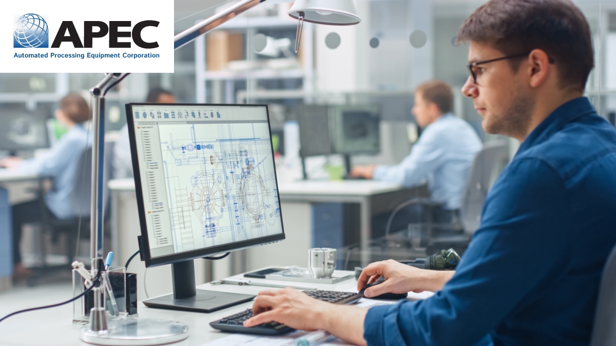 APECUSA's tweet image. When it comes to processing equipment, customization is key. That's why we're proud to support our customers with on-site engineering support. Watch these videos to learn more: apecusa.com/services/engin…

#APEC #AutomatedProcessing #ProcessingEquipment