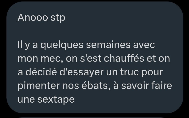 ZoneDuFantasme's tweet photo. Bizarre l'ambiance au taff après ça 😭😭

(1/5) https://t.co/D1YtkFw63v