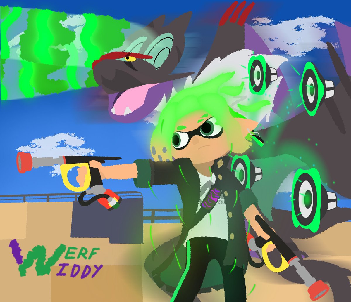 Taught him how to Killer Wail 💯