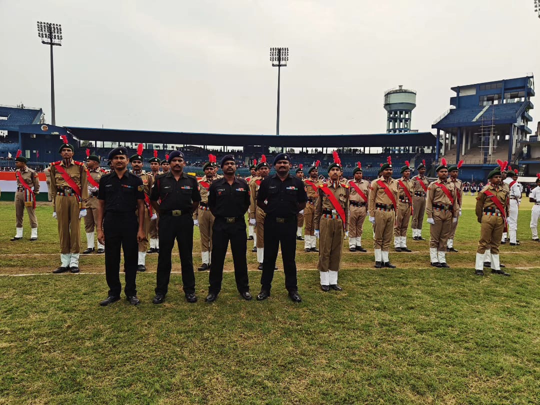 stewartsc_44ncc's tweet photo. A very very Happy Independence Day to all!!!
The district level parade for the 78th Independence Day was held at the Barabati Stadium,Cuttack in which cadets from our college participated under 1 (O) Arty Bty NCC. @adgpi @HQ_DG_NCC @PMOIndia @CMO_Odisha @DHE_Odisha @NCCDteOdisha https://t.co/6w34sWYQ7y