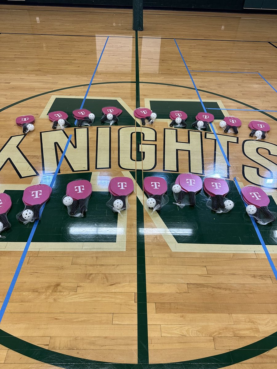 Matt Spellman (@matt_spellman) on Twitter photo HUGE thank you to my local <a href="/TMobile/">T-Mobile</a> store in Macedonia managed by Patrick Pitman for their donation of pickle-ball equipment to use with my students at Nordonia Middle School. Go Knights!! HUGE thank you to my local <a href="/TMobile/">T-Mobile</a> store in Macedonia managed by Patrick Pitman for their donation of pickle-ball equipment to use with my students at Nordonia Middle School. Go Knights!!