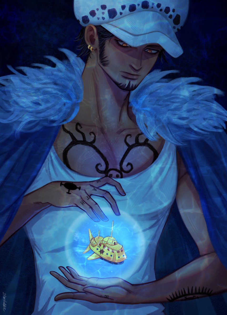 startokkie's tweet photo. lost to the sea 🌊

#onepiece #trafalgarlaw https://t.co/x4C94LhWnR