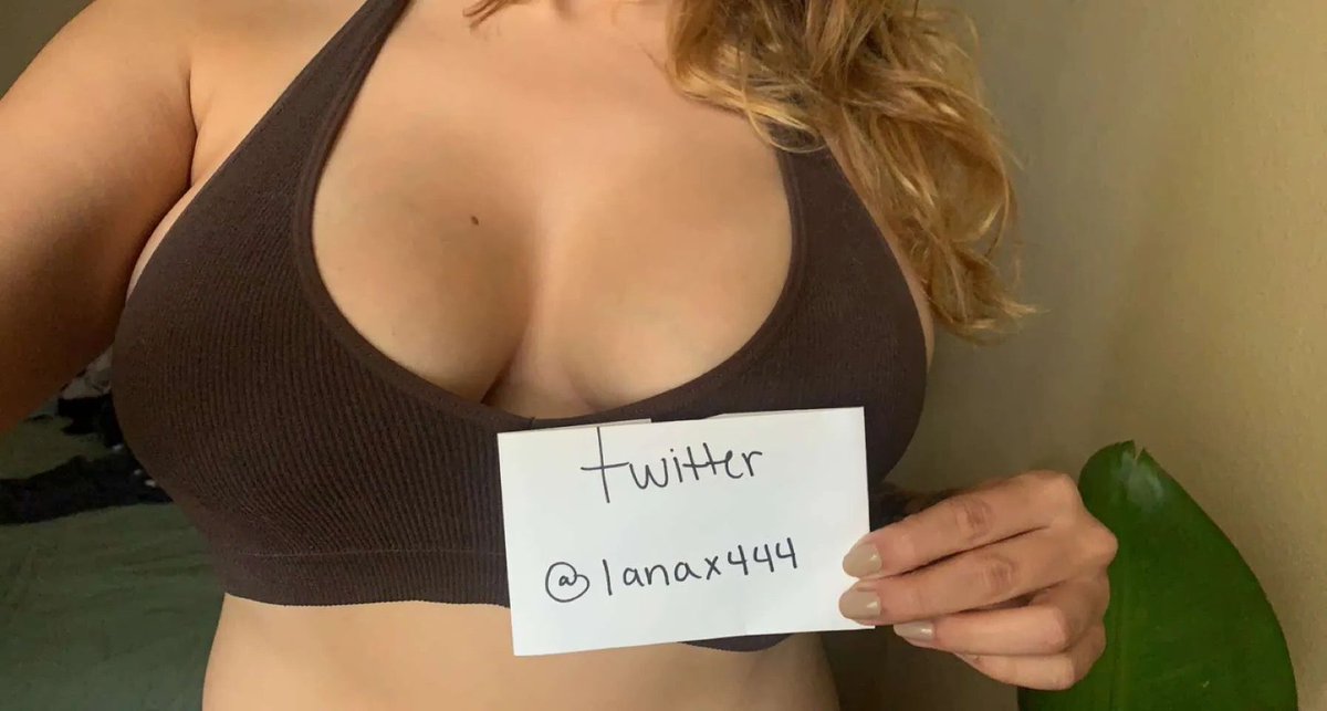 I decided it was time to do another verification pic.

RT for a free nude!
