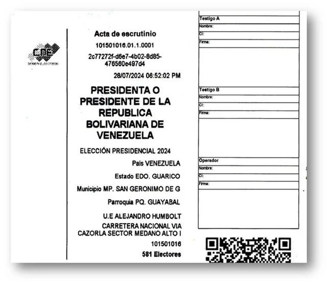 RoiLopezRivas's tweet photo. Miles de irregularidades presentan las actas montadas en una página web no oficial del excandidato Edmundo González.

¿Fue por esto que no se atrevió a presentarlas ante el máximo tribunal de la República? https://t.co/scXfTOTcJP