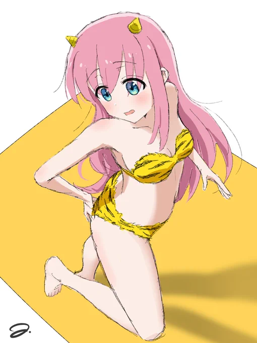 暑ついので。#ぼっち・ざ・ろっく 