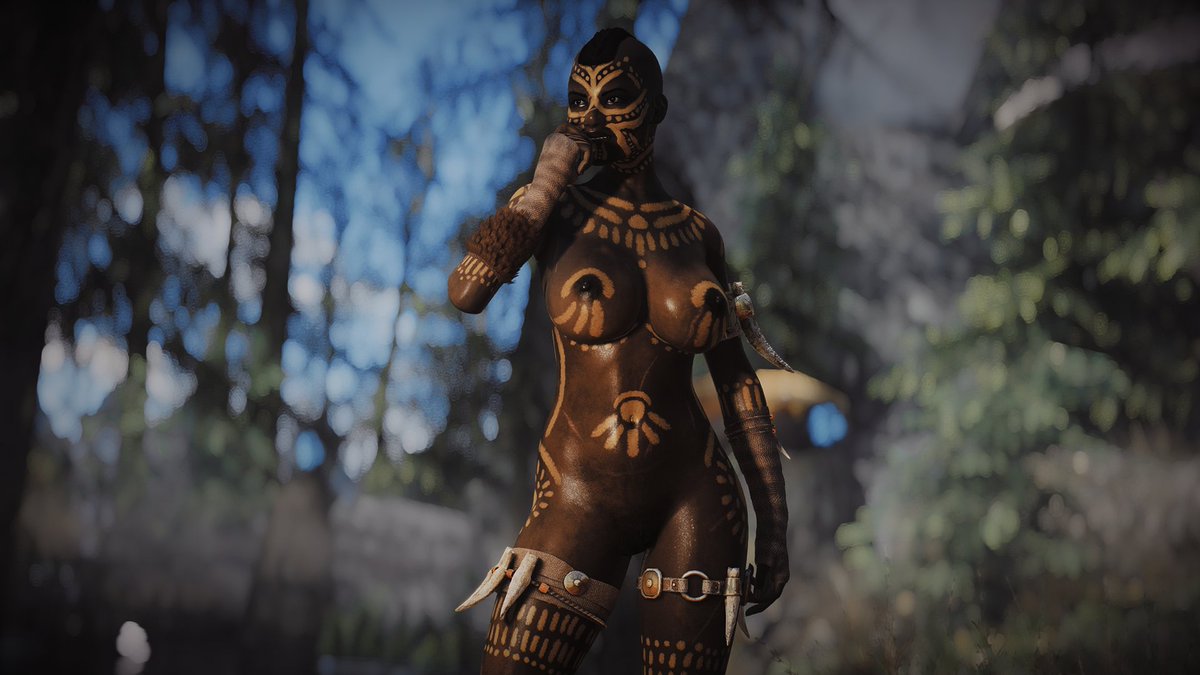 Skyrim SE - Redguard 
Vertical and Horizontal, take your pick.

#SkyrimSE #Skyrim