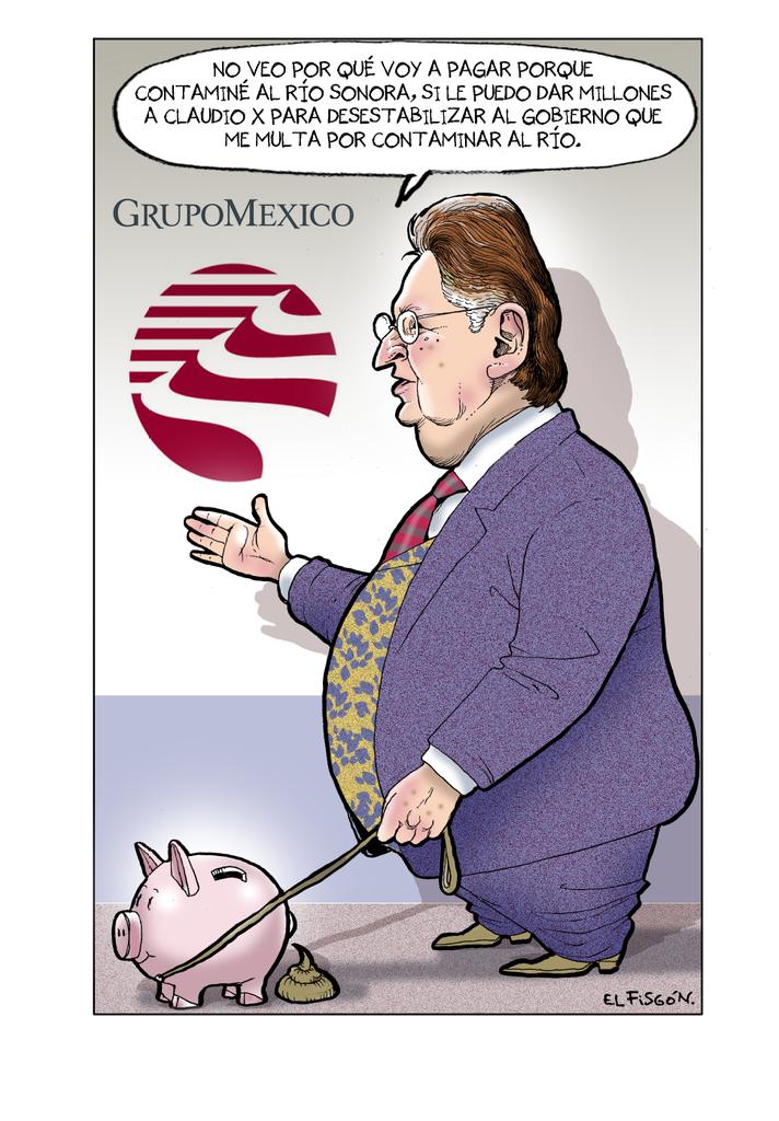 Germán Larrea quintuplicó sus ganancias, se niega a limpiar el río que su empresa contaminó, pero aporta millones a Mexicanos Contra la Corrupción para campañas de odio y lawfare.
Cinismo y desvergüenza nivel Dios.