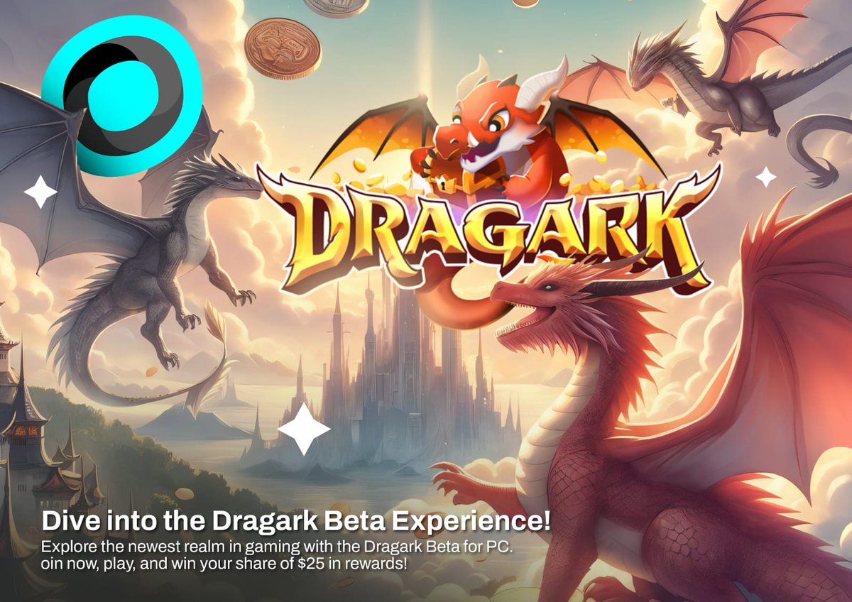 Orbler1's tweet photo. 🚀 Join the Dragark Beta Adventure! 🎮
Embark on a gaming journey with @playDRAGARK Beta version now live for PC! 🎮 Participate in the campaign and be among the 5 lucky winners to win $25!
Join on the mission here : https://t.co/VJ2XhO6jsN
#GaemFi #BTC #Web3 https://t.co/DXfAQI5qdS