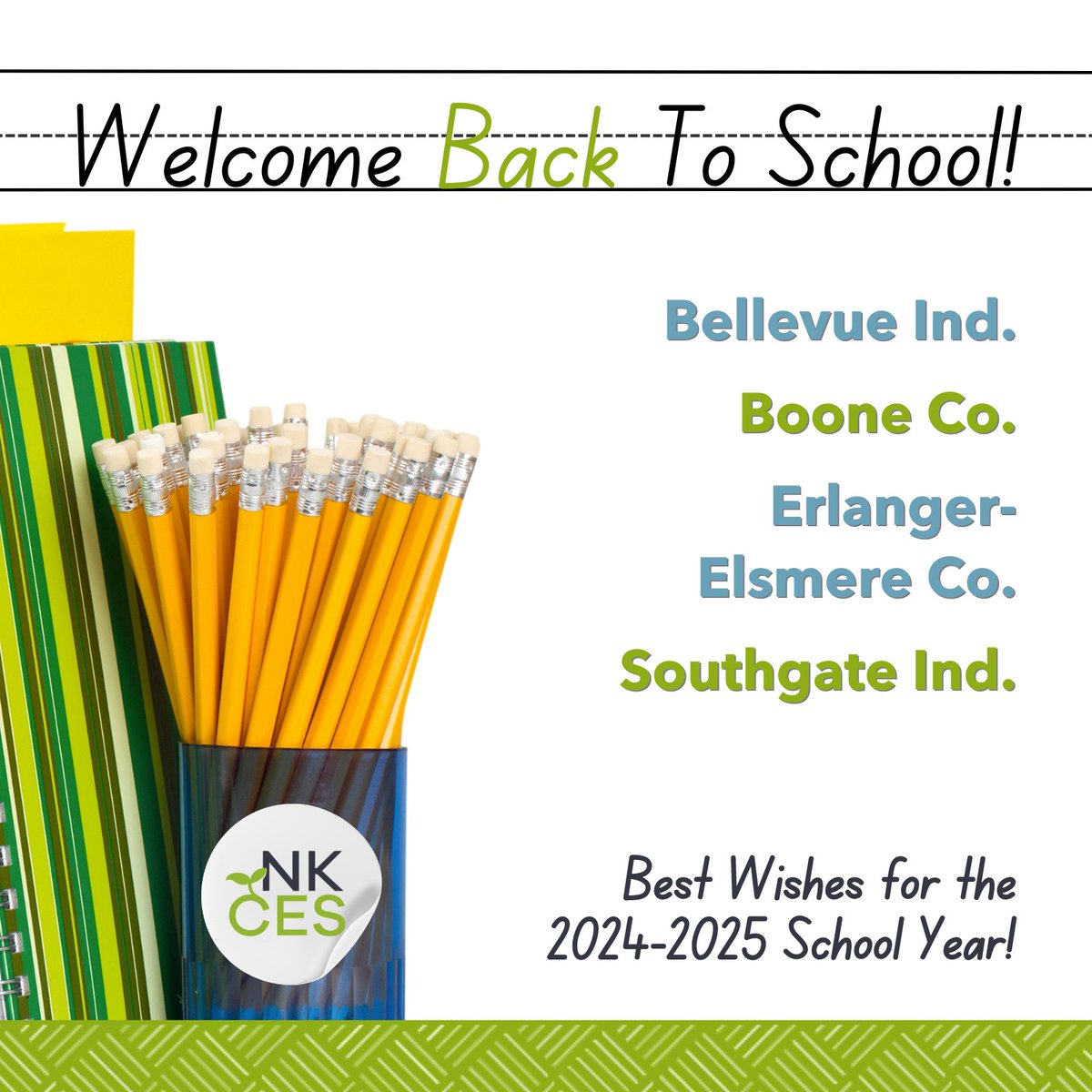 Happy 1st day of school to the students &amp; educators of these NKCES districts! #ConnectGrowServe