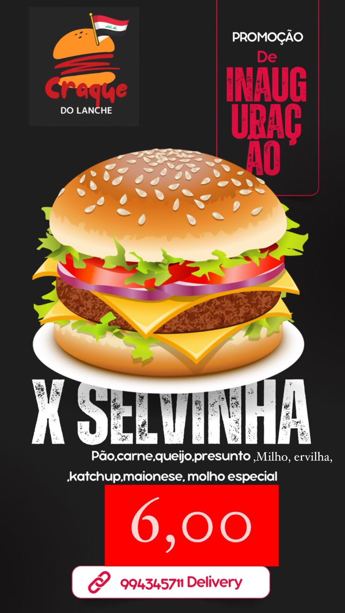 JA CATA ESSE CUPOM 🚨🚨🚨🚨🚨

Promoção válida na nossa abertura as 18h ❌❌❌❌❌❌❌

Delivery 994345711 📲
📍 praça silvinha telles
