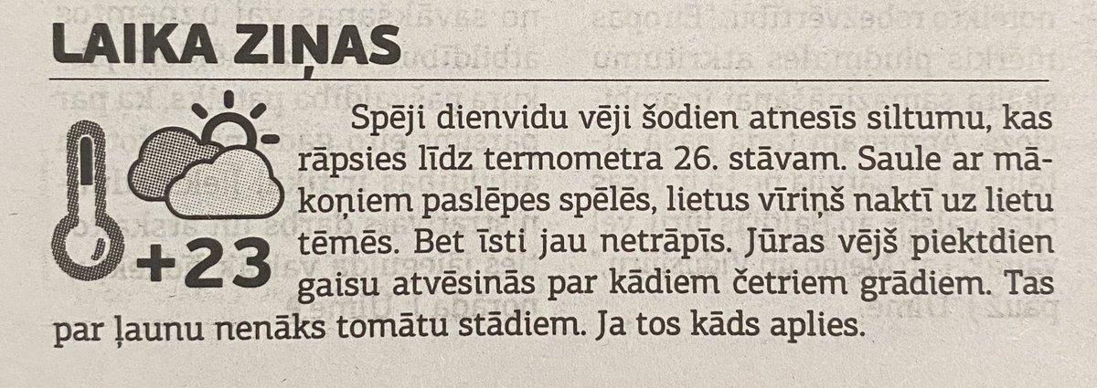 purvite's tweet photo. Liepājas laika ziņas mums šodien rekomendē apliet tomātus. 
#kurzemesvārds https://t.co/gfuMOzWQnC