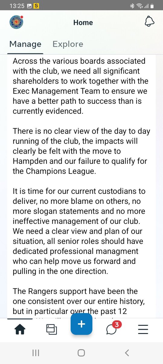 Rangers Supporters Association 🇬🇧🏆 tweet media